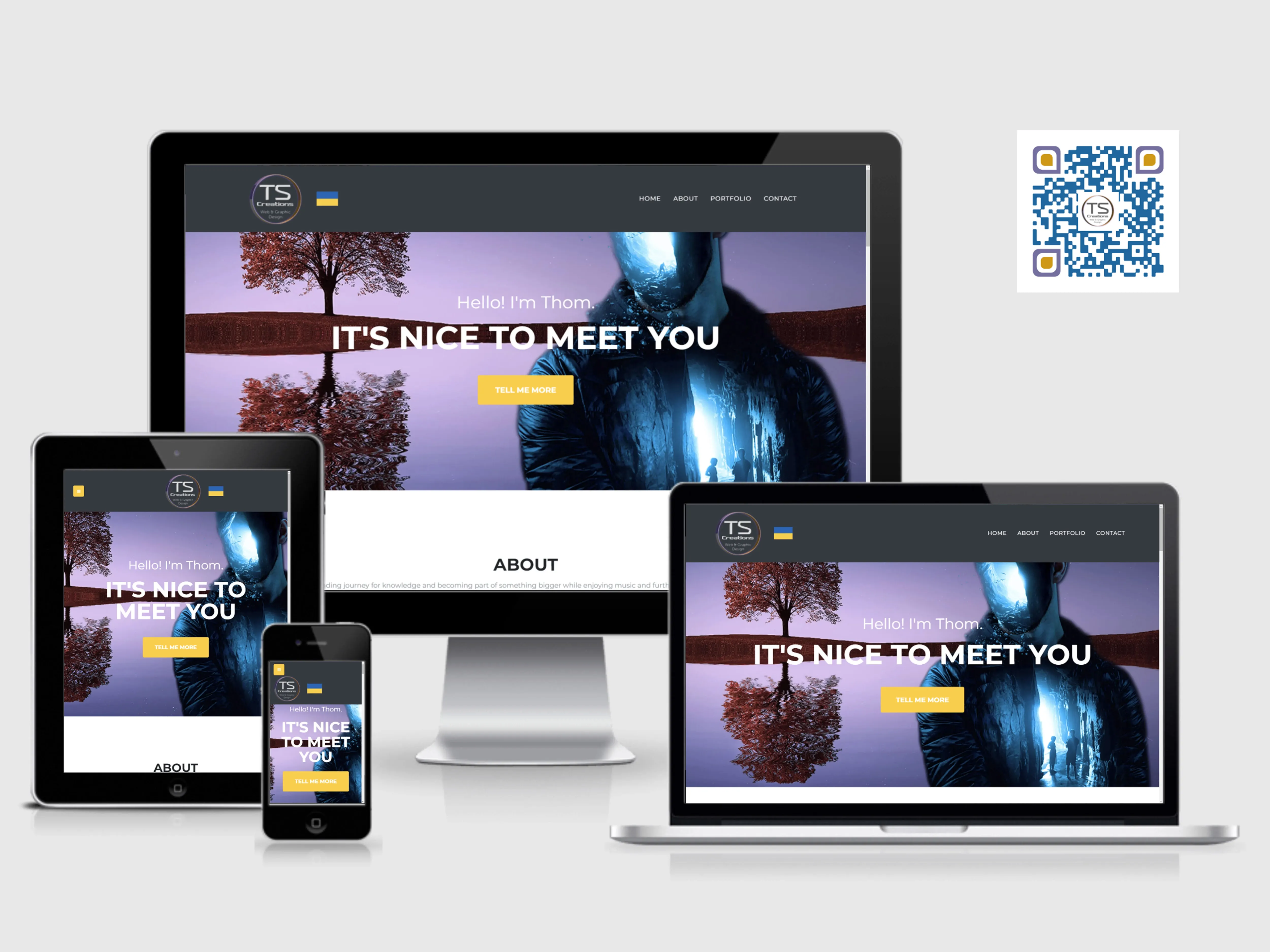 Thom Smiech Portfolio website