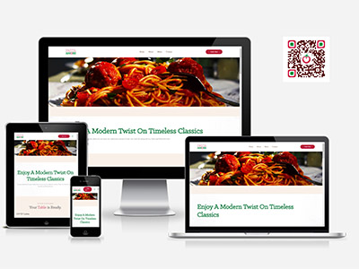 Pasta Amore website